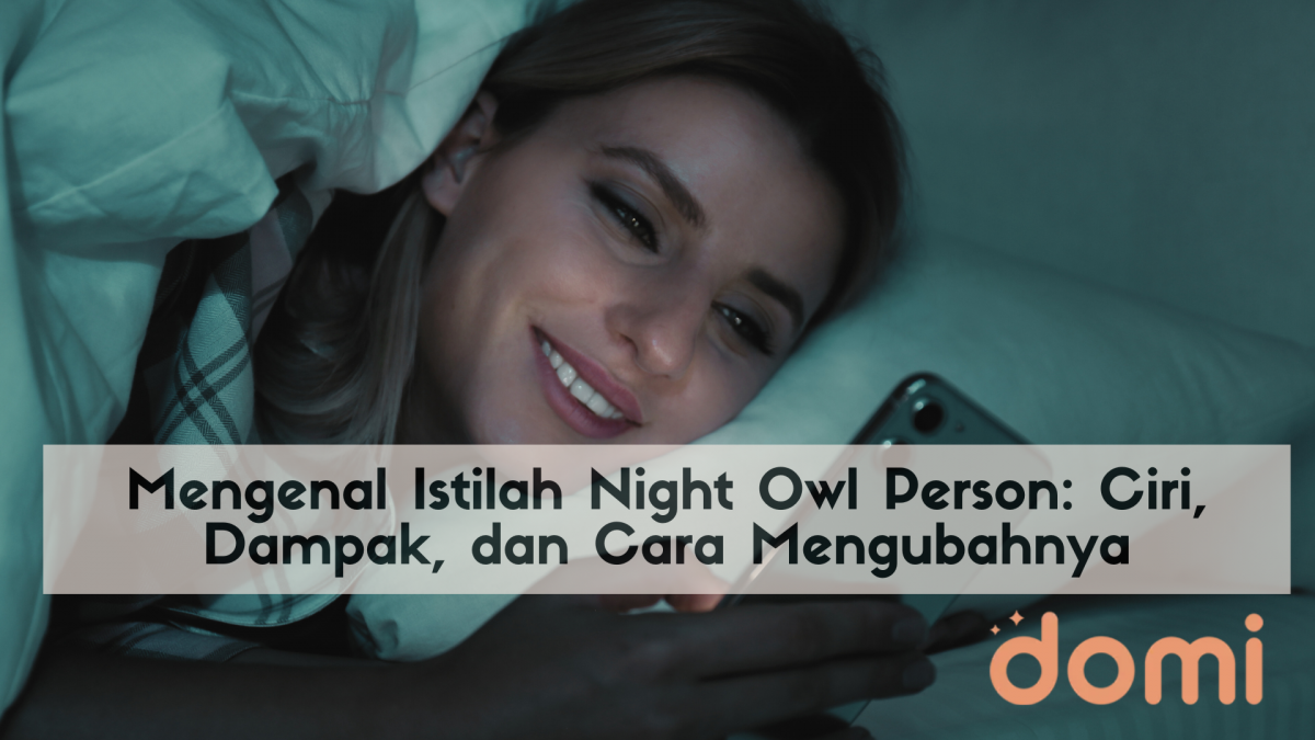 Night owl person