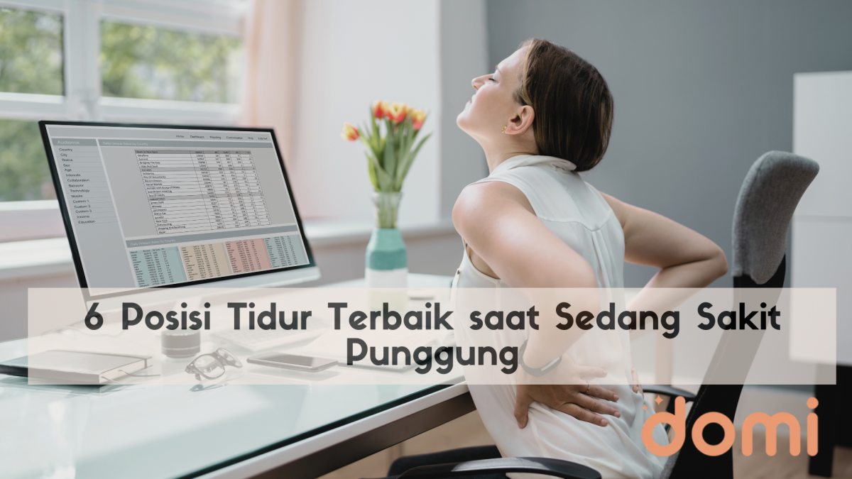 posisi tidur saat sakit punggung